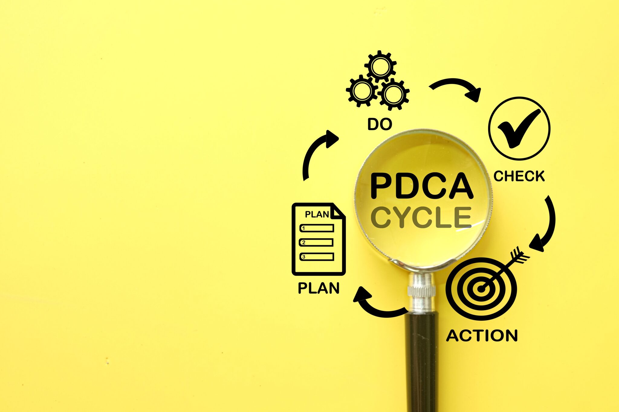会社概要の効果測定とPDCAサイクルによる改善法