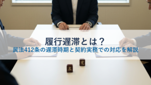 履行遅滞とは？民法412条の遅滞時期と契約実務での対応を解説