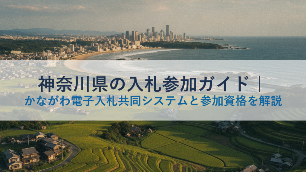 神奈川県の入札参加ガイド｜かながわ電子入札共同システムと参加資格を解説