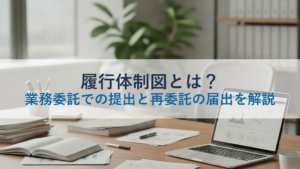 履行体制図とは？業務委託での提出と再委託の届出を解説